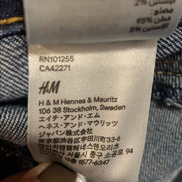 Maternity H&M distressed Jeans SZ 6 - Picture 8 of 8